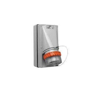 INLET APPLIANCE IP66 5 PIN 10A 500V GREY