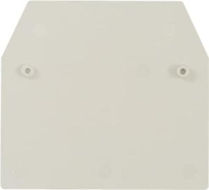 END PLATE FOR V7W6/W10/W16S GREY