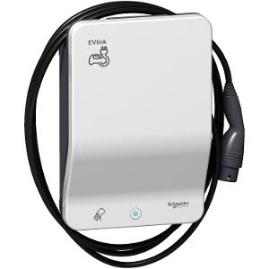 EVLINK SMART WALLBOX 22 KW CABLE T2 RFID